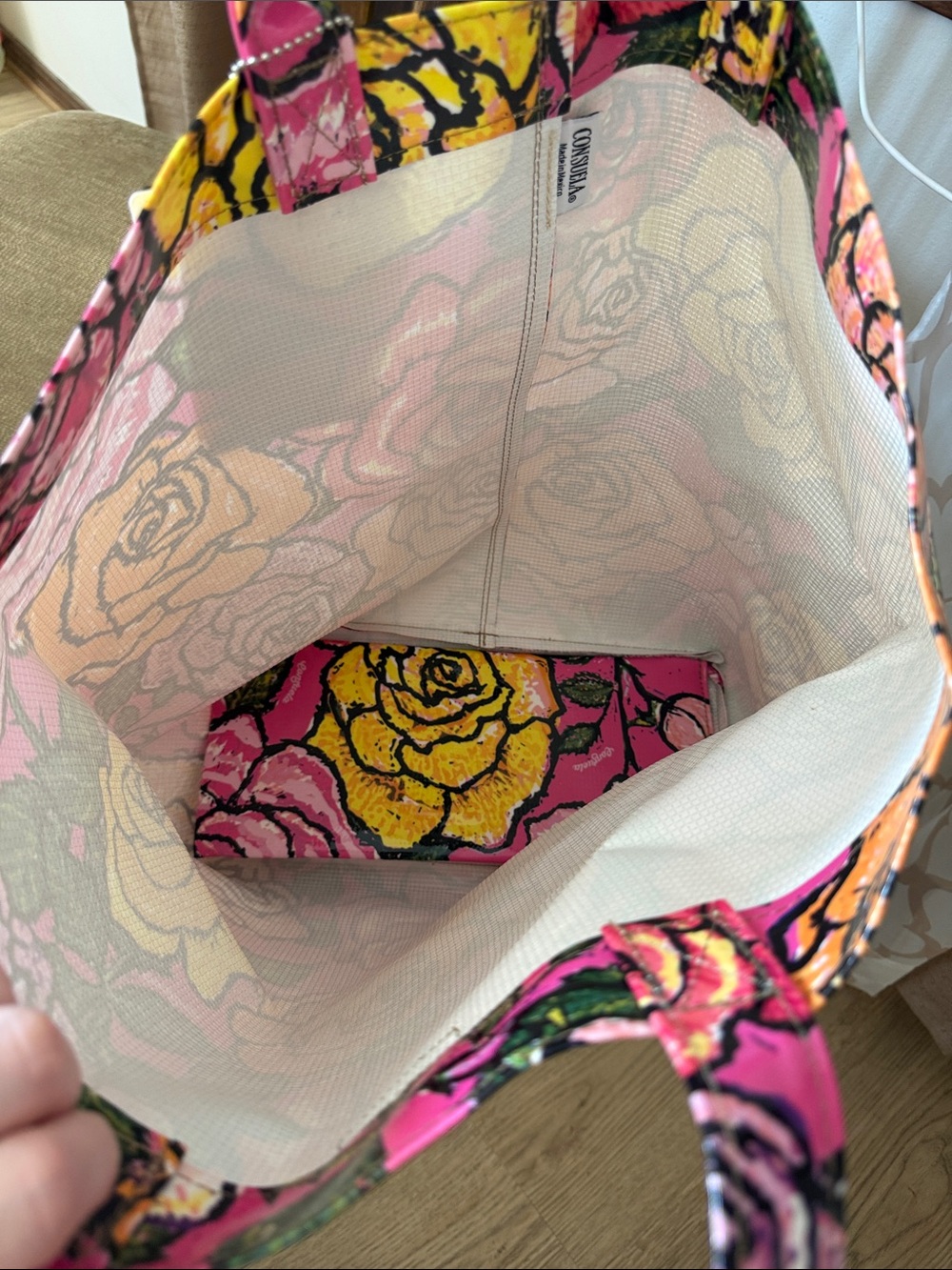 Consuela Grab n Go Floral Tote - Picture 4 of 4